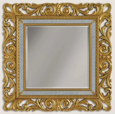 Produktbild von Casa Padrino Luxus Barock Spiegel Gold / Grau / Weiß - Handgefertigter Wandspiegel im Barockstil - Barock Möbel - Luxus Qualität -  Italy