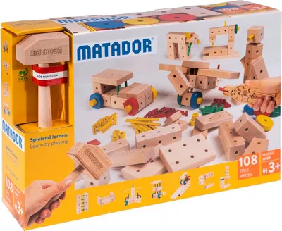 Obrázok produktu pre Stavebnica Matador Maker 108 dielov Ostatné