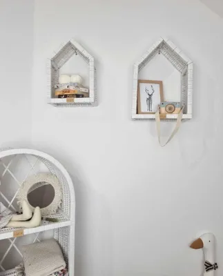 Immagine prodotto di WikliBOX - Set di casette in vimini - Set di armadietti da parete