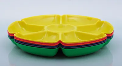 Obrázok produktu pre Tickit Flower Sorting & Paint Trays, 0,83 rok / roky, Modrá, Žltá, Zelená, Oranžová, Purpurová, Červená