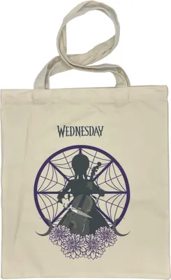 Produktbild von Jutebeutel Wednesday Tasche Tote Bag für Kinder Mädchen