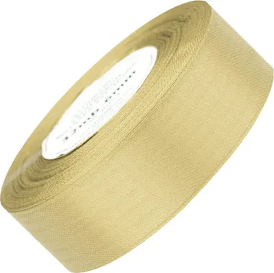 Zdjęcie produktu dla Wstążka satynowa złota jasna 38mm - 32mb