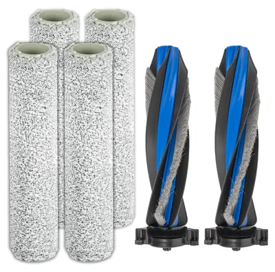 Ersatz-Rollbürsten & Wischmopps für T90 PRO Omni/X12, 6 Stück