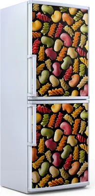 Produktbild von Kühlschrankdekoration  60x180 cm  Aufkleber auf dem Kühlschrank - Pasta Italienisch