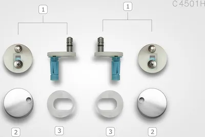 Zdjęcie produktu dla Mocowanie dla Ideal Standard, Roca, Grohe, Villeroy&Boch