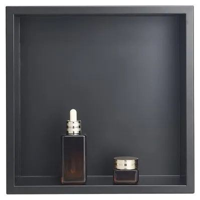 Produktbild von VEVOR Duschnische, 10,16x33,02x33,02 cm, versenkte Wandnische, Duschregal aus Ed
