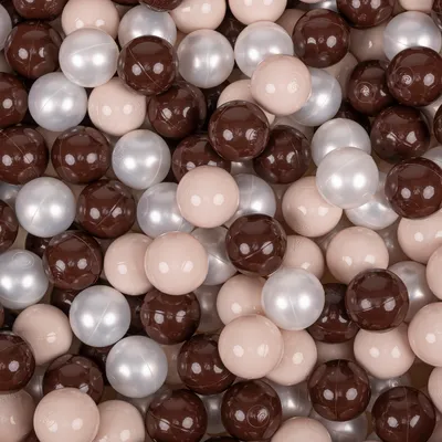 Produktbild von KiddyMoon Mehrfarbige Plastikbälle 700 ∅7cm Bälle Und Spielbälle Für Bällebad Für Babys Und Kinder