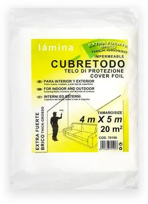 Productafbeelding van Rodapin 70190 Afdekkleed, extra sterk, BRICO, 4 x 5 meter