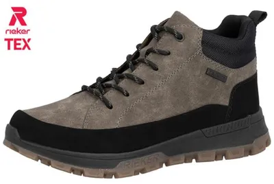 Produktbild von Rieker - Herrenschnürstiefel - schwarz/kaffee 3550825 (46/schwarz/kaffee)