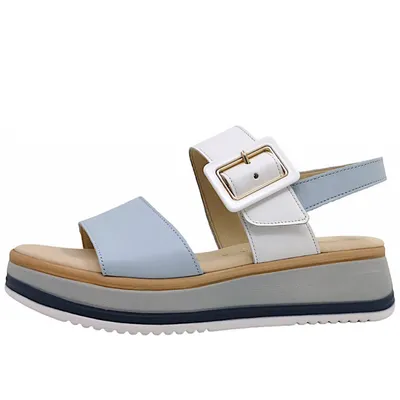 Produktbild von Gabor Comfort  Damenschuhe Sandalen Hoch Sandalette Weiß Freizeit, Schuhgröße:EUR 40 | UK 6.5