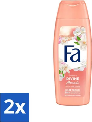 Produktbild von Fa - Duschcreme - Divine Moments - Pflegend & Nährend - Erfrischend - 250 ml - Vorteilspack - 2 Stücke
