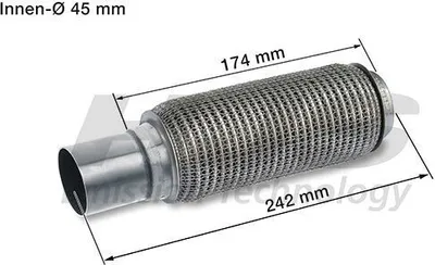 Produktbild von VEGAZ UFR-773 Flexrohr Abgasanlage Auspuffrohr