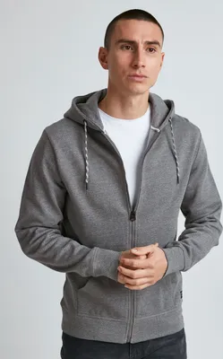 Produktbild von 11 Project PROlias Herren Sweatjacke Kapuzenjacke Hoodie mit Kapuze meliert