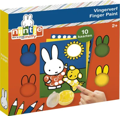Image de Créative avec la peinture au doigt Miffy