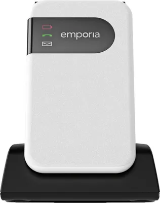 Immagine prodotto di Emporia SIMPLICITY GLAM Telefono per Anziani 4G A Conchiglia Bianco 2.8" IP54