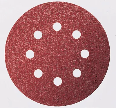 Produktbild von Schleifblatt C430, 125 mm, 240, 8 Löcher, Klett, 5er-Pack