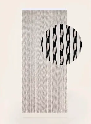 Produktbild von Türvorhang ADIA schwarz 100x230 cm
