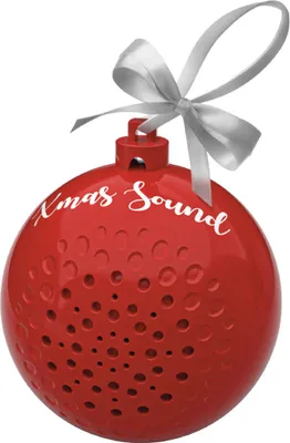 Produktbild von SBS MHSPXMASBALLR, 3 W, Kabellos, 10 m, Rot, Universal, Integrierte Batterie