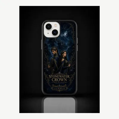 Produktbild von iPhone 14 Hülle Handyhülle Schutzhülle Case mit Krone Motiv – LUNØIR ©