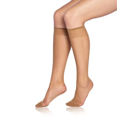 Obrázek produktu pro FLY KNEE HIGHS 15 DEN - Silonkové podkolenky - amber, UNI