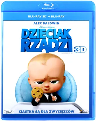 Produktbild von The Boss Baby (nur Originalversion) [BLU-RAY 3D+BLU-RAY]