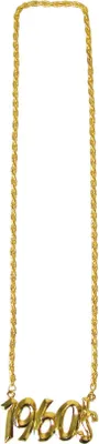 Produktbild von Goldene Halskette mit Jahreszahl 1960