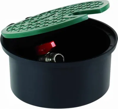 Obrázek produktu pro Ventilová šachta kruhová 110 mm výška s 3/4" ventilem