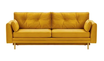 Produktbild von SLF24 - Schlafsofa mit Bettkasten Amelia - Senf - Velluto 8