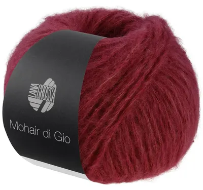 Produktbild von Lana Grossa - Mohair di Gio 0018 dunkelrot