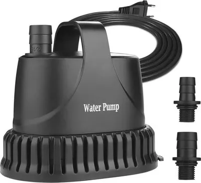 Obrázek produktu pro Ponorné čerpadlo pro jezírka a zahradní fontány - velmi tiché vodní čerpadlo 800 l/h, 15 W