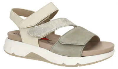 Produktbild von Gabor ROLLINGSOFT Damen Sandale - Sandaletten grün NEU