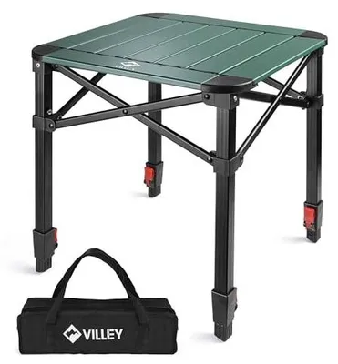 Zdjęcie produktu dla Stół składany aluminiowy kemping piknik balkon 40X40X53 cm