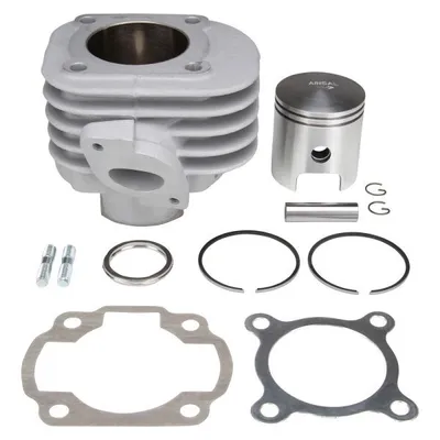 Productafbeelding van Cilinderkit 70ccm, 46,0 mm, luchtgekoeld, voor Minarelli horizontale motoren, geschikt voor Yamaha Neo's en MBK Ovetto - AIRSAL