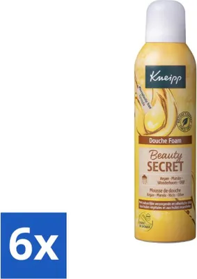 Image de Kneipp - Mousse de douche - Beauty Secret - 200 ml - Lot avantageux - 6 pièces