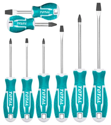 Produktbild von Schraubendreher Total THT250608 Schraubendreher, 8er-Set