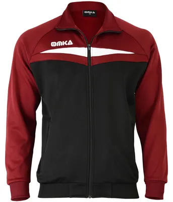 Produktbild von OMKA Optima Herren Trainingsjacke Sportjacke Joggingjacke in der 5x Farben, Größe:L, Farbe:Lila