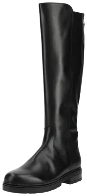 Produktbild von Gabor Damen Leder Stiefel mit seitlichem Reißverschluss, profilierter Laufsohle und niedrigem Absatz