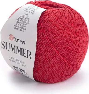 Produktbild von Yarn Art Summer 16 Red Strickgarn