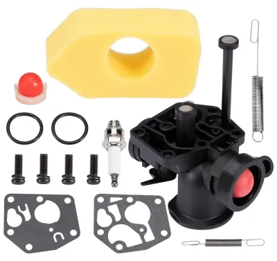 Immagine prodotto di Kit carburatore per tosaerba, completo di filtro dell'aria e componenti
