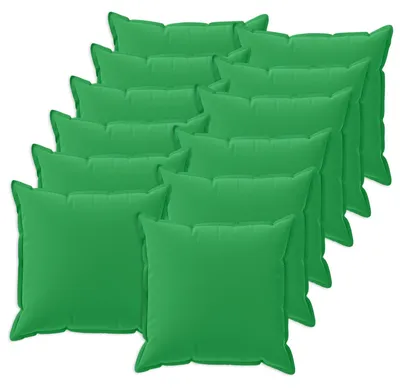 Produktbild von vidaXL Kissenbezug 12 stk. HOUTEN Grün 40 x 40 cm Polyester