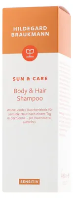 Zdjęcie produktu dla Hildegard Braukmann Sun & Care Wrażliwy szampon do ciała i włosów (200 ml)