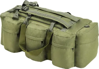 Zdjęcie produktu dla Torba wojskowa 3-w-1, worek w stylu militarnym, 45 L, oliwkowa