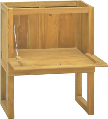 Produktbild von vidaXL Badschrank 60x40x75 cm Massivholz Teak