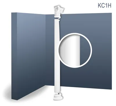 Produktbild von Orac Decor KC1H LUXXUS Halbsäulen Set Komplettset