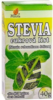 Obrázek produktu pro Stévie cukrová-sladká tráva 40g