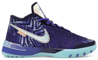 Produktbild von Nike Zoom LeBron NXXT Genisus Monopoly Persian Violet (Translucent Outsole) - EU 51.5