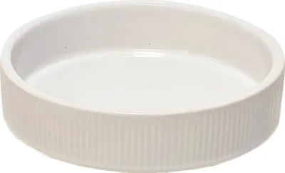 Immagine prodotto di Ciotola in Vetroceramica per cani Nobby Rilla bianca, dimensioni: 13,5 x 3,5 cm