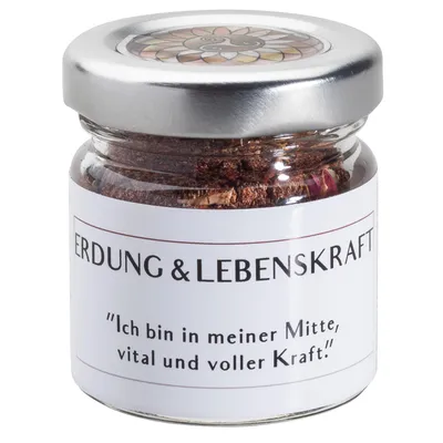 Produktbild von Glückwerkstatt | Räuchermischung | Erdung & Lebenskraft | Handmade by Annika | Räucherwerk | | 35 Gramm