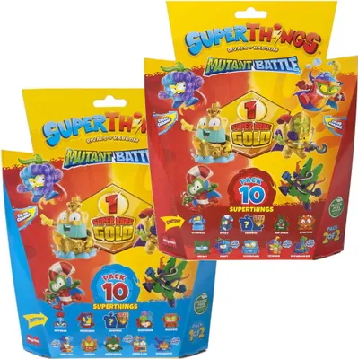 Produktbild von Superthings Superzings Mutant Battle 10 pack Figur mix Magic Box