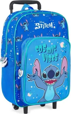 Produktbild von Perletti Kids "Lilo & Stitch" Rucksack auf Rollen, 13144